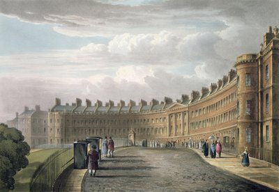 Lansdown Crescent, Bath by David Cox